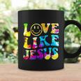 Love Like Jesus Tie Dye Faith Funny Christian Jesus Coffee Mug Gifts ideas