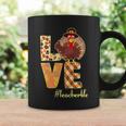 Love Teacher Life Turkey Thanksgiving Tshirt Coffee Mug Gifts ideas