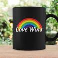 Love Wins Lgbt Rainbow Flag Pride Month Coffee Mug Gifts ideas