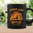 Lunch Lady By Day Witch By Night Halloween Quote Coffee Mug Gifts ideas