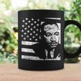 Martin Luther King Jr Distressed Mlk Flag Coffee Mug Gifts ideas