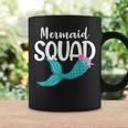 Mermaid Squad Birthday Princess Toddler Girls Birthday Coffee Mug Gifts ideas
