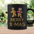 Merry X-Mas Funny Gingerbread Couple Tshirt Coffee Mug Gifts ideas