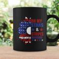 Oh My Stars Stripes Sunflower America Flag 4Th Of July Coffee Mug Gifts ideas