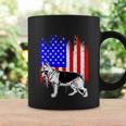 Patriotic German Shepherd American Flag Dog Lover Gift Cute Gift Coffee Mug Gifts ideas