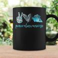 Peace Love Cruise Hippie Cruising Coffee Mug Gifts ideas