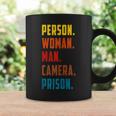 Person Woman Man Camera Prison Vintage Retro Coffee Mug Gifts ideas