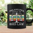 Philadelphia School Of Bird Law Vintage Bird Lover Graphic Design Printed Casual Daily Basic Coffee Mug Gifts ideas
