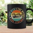 Pop Pop Vintage The Man Myth Legend Emblem Coffee Mug Gifts ideas