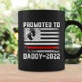 Promoted To Daddy 2022 First Time Fathers Day New Dad Gifts Tshirt Coffee Mug Gifts ideas