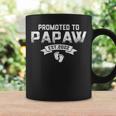 Promoted To Papaw Est 2022 Fathers Day For New Papaw Coffee Mug Gifts ideas