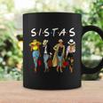 Proud Black Sistas Queen Melanin Afro African American Women Coffee Mug Gifts ideas