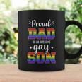 Proud Dad Of Awesome Gay Son Rainbow Pride Month Family Meaningful Gift Coffee Mug Gifts ideas