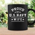 Proud Navy Wife - Wife Of A Navy Veteran Coffee Mug Gifts ideas