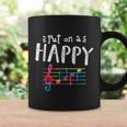 Put On A Happy Face Music Notes Funny Teacher Tshirt Coffee Mug Gifts ideas
