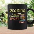 Reading Is My Favorite Sport A Cute And Funny Gift For Bookworm Book Lovers Book Coffee Mug Gifts ideas