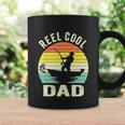 Reel Cool Dad Fathers Day Fisherman Funny Fishing Vintage Coffee Mug Gifts ideas
