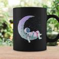 Relaxing Astronaut On The Moon Coffee Mug Gifts ideas