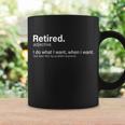 Retired Definition Tshirt Coffee Mug Gifts ideas