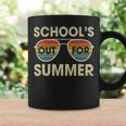 Retro Last Day Of School Schools Out For Summer Teacher V2 Coffee Mug Gifts ideas