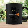 Salem Broom Co Est 1692 Cat Halloween Quote Coffee Mug Gifts ideas