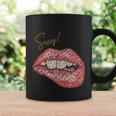 Sassy Lips Sexy Girl Graphic Sexy Lips Biting Graphic Design Printed Casual Daily Basic Coffee Mug Gifts ideas