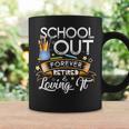 Schools Out Forever Retired & Loving It Teacher Retirement Coffee Mug Gifts ideas