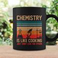 Science Chemistry Is Like Cooking Just Dont Lick The Spoon Coffee Mug Gifts ideas