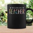 Science Teacher Cute Floral Design Coffee Mug Gifts ideas