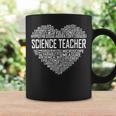 Science Teacher Heart Proud Science Teaching Design Coffee Mug Gifts ideas