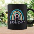 Seven Year Old Rainbow Birthday Gifts For Girls 7Th Bday Coffee Mug Gifts ideas