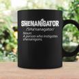 Shenanigator Funny St Patricks Day Tshirt Coffee Mug Gifts ideas
