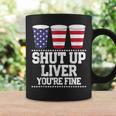 Shut Up Liver Youre Fine 4Th Of July Beer Drinking Drunk Coffee Mug Gifts ideas