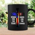Stand For The Flag Kneel For The Cross Usa Flag Coffee Mug Gifts ideas