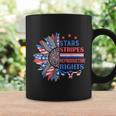 Star Stripes Reproductive Rights America Sunflower Pro Choice Pro Roe Coffee Mug Gifts ideas