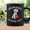 Stealing Hearts Blasting Farts Bichons Frise Valentines Day Coffee Mug Gifts ideas