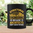 Structural Graduation Engineering Architect Funny Physics Gift Coffee Mug Gifts ideas