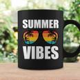 Summer Vibes Sunset Beach Tropical Coffee Mug Gifts ideas