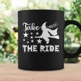 Take The Ride Witch Halloween Quote Coffee Mug Gifts ideas