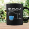 Technically The Glass Is Always Full Coffee Mug Gifts ideas