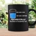 Technically The Glass Is Completely Full Funny Science Coffee Mug Gifts ideas