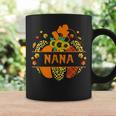 Thankful Grateful Blessed Nana Pumpkin Leopard Halloween Coffee Mug Gifts ideas