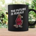 The Future Is Female Funny Splinter Meme Coffee Mug Gifts ideas