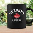 Toronto Canada Funny Gift Canadian Flag Maple Leaf Gift Coffee Mug Gifts ideas