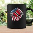 Trinidad And Tobago American Blood Inside Me - Country Flags Coffee Mug Gifts ideas