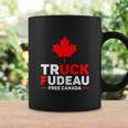 Truck Fudeau Anti Trudeau Truck Off Trudeau Anti Trudeau Free Canada Trucker Her Coffee Mug Gifts ideas