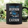 Trucker Truck Driver Funny S Trucker Semitrailer Truck Coffee Mug Gifts ideas