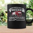 Trucker Trucker Daddy Or Trucker Husband Truck Driver Dad _ V2 Coffee Mug Gifts ideas