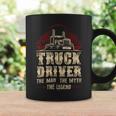 Trucker Trucker Truck Driver Vintage Truck Driver The Man The Myth Coffee Mug Gifts ideas