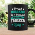 Trucker Trucking Truck Driver Trucker Husband Coffee Mug Gifts ideas